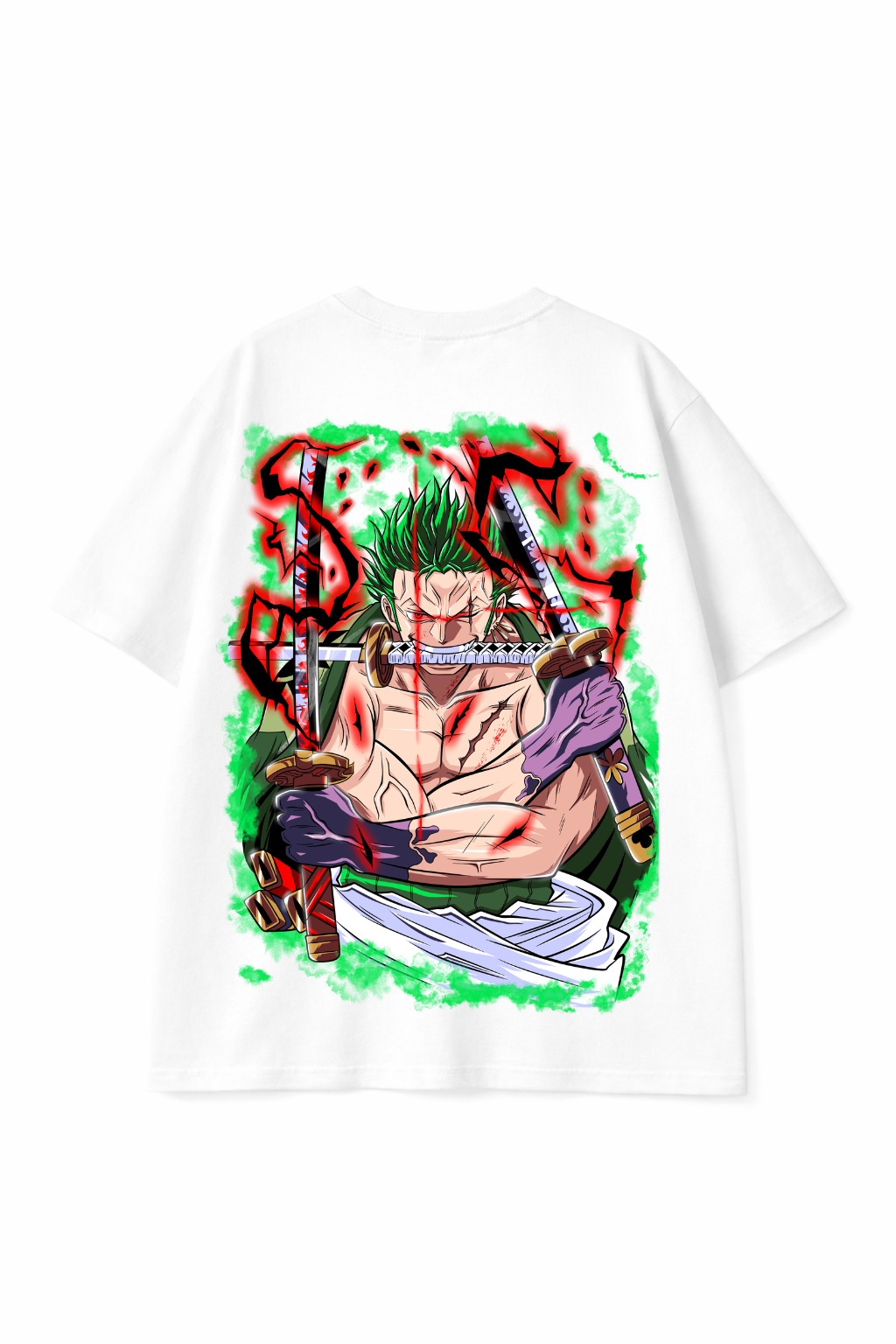 Camiseta Oversized Zoro