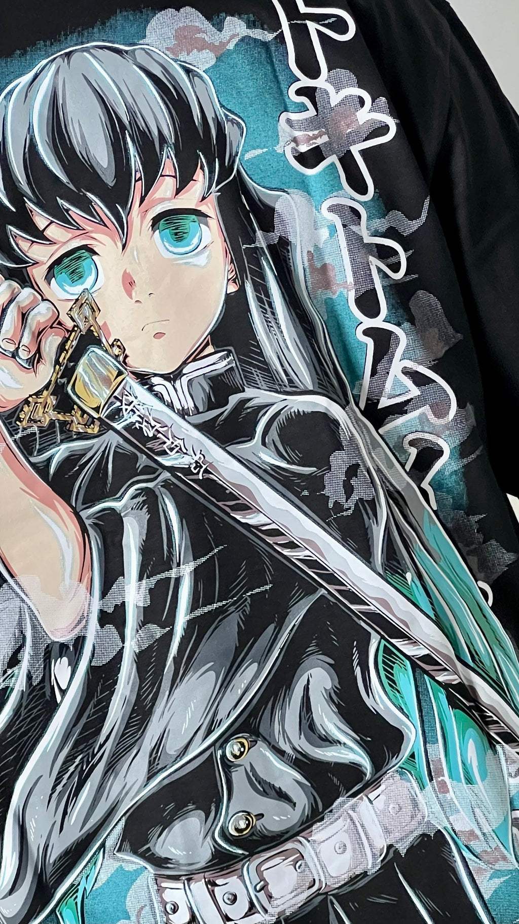 Camiseta Oversized Muichiro Tokito