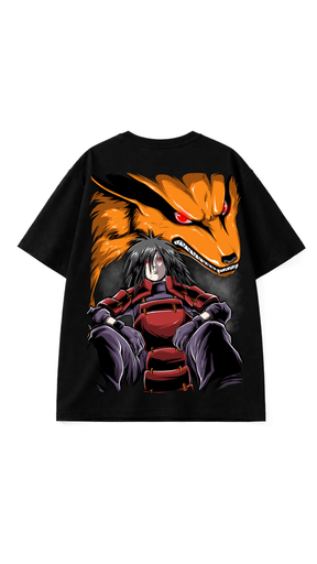 Camiseta Oversized Madara Uchiha