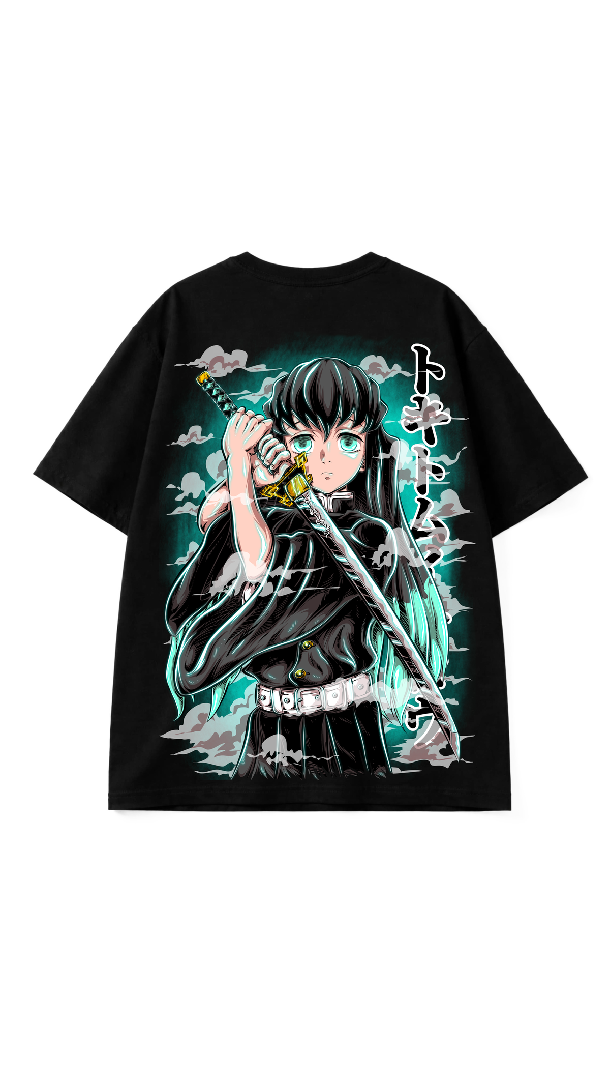 Camiseta Oversized Muichiro Tokito