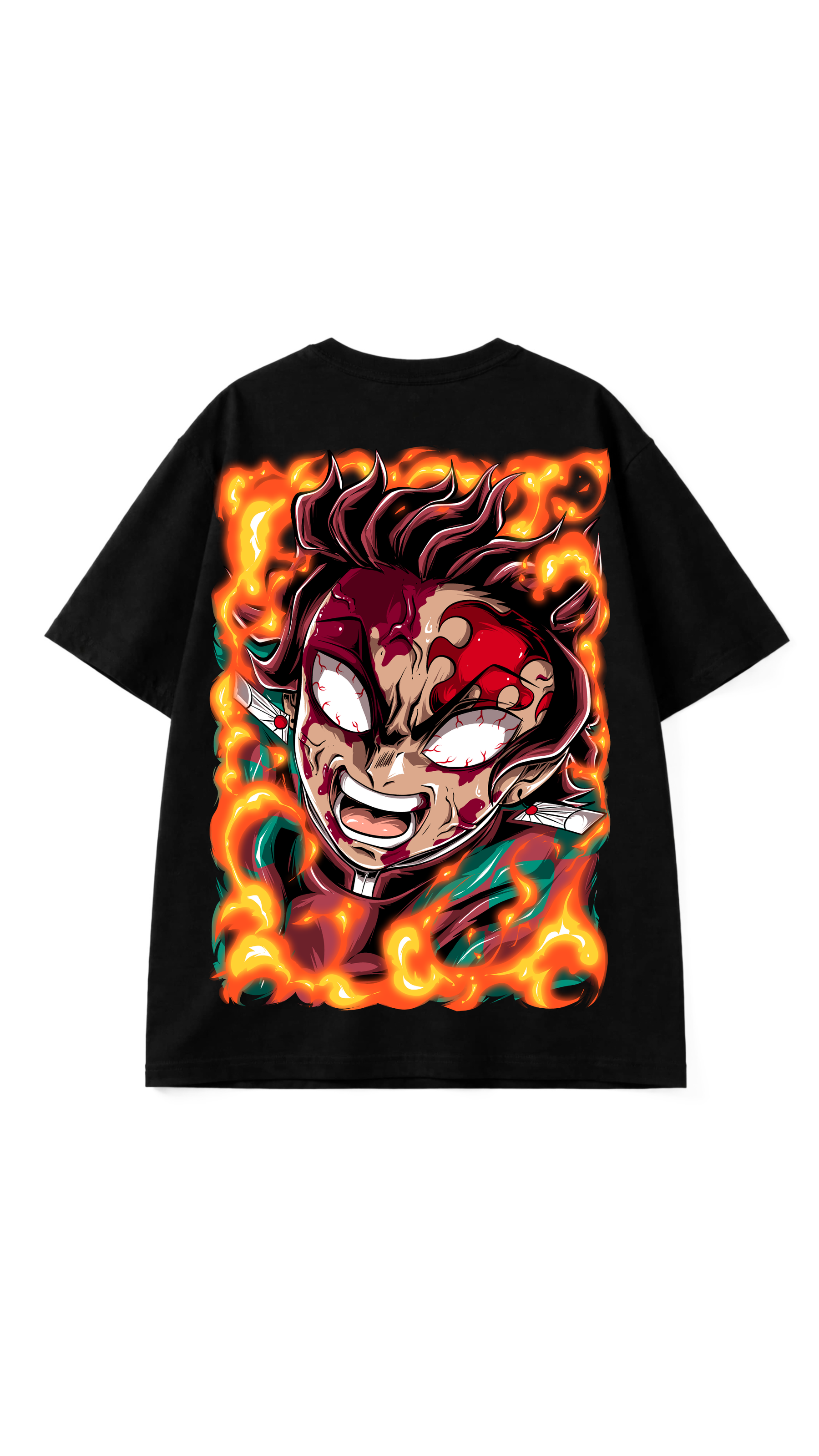 Camiseta Oversized Tanjiro Kamado