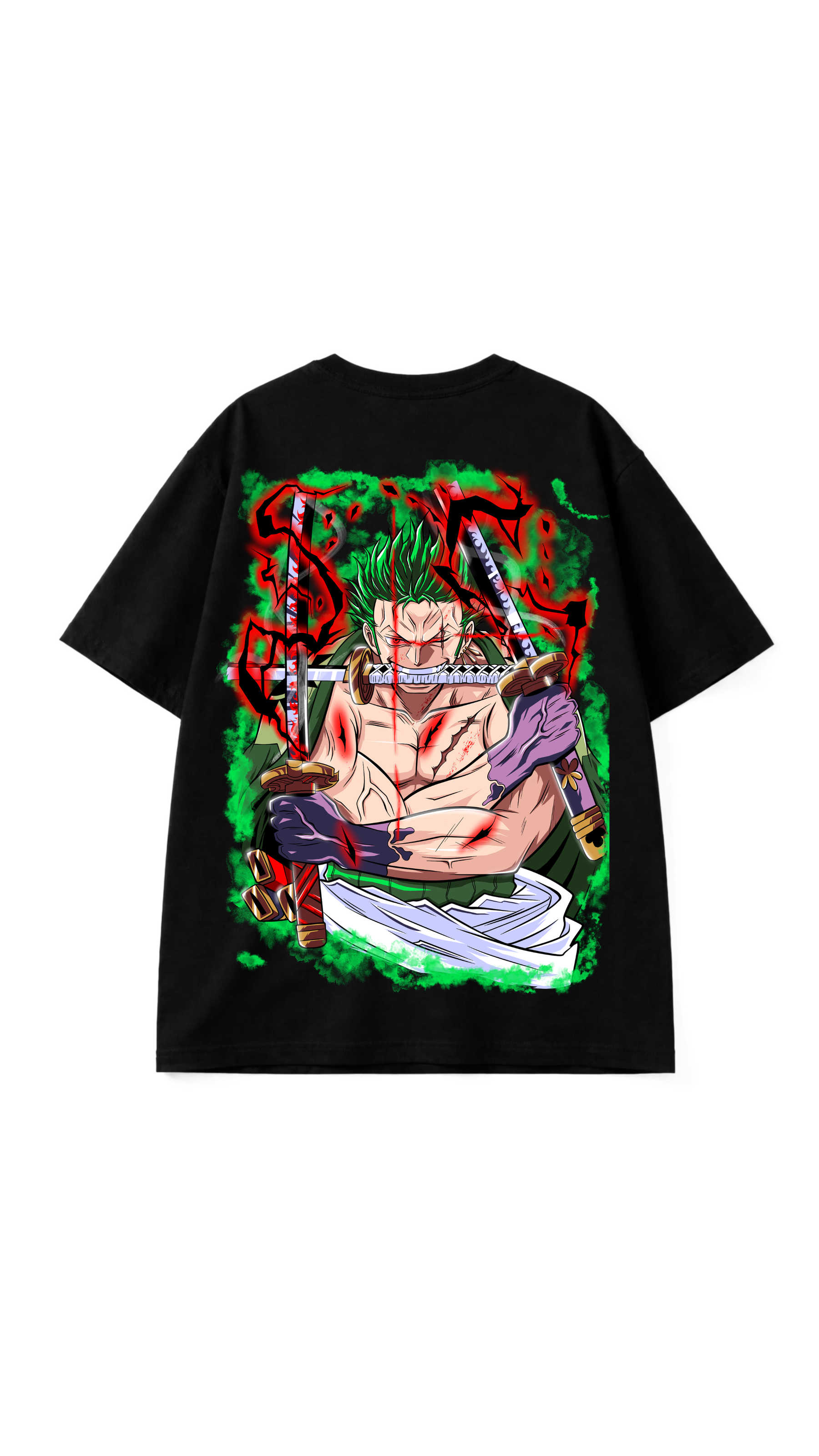 Camiseta Oversized Zoro