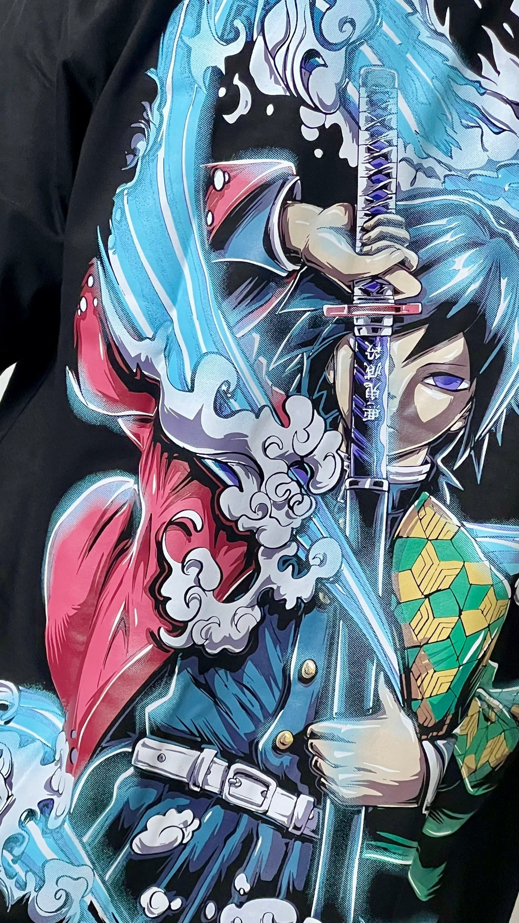 Camiseta Oversized Giyu Tomioka