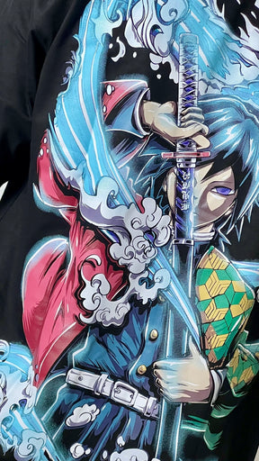 Camiseta Oversized Giyu Tomioka