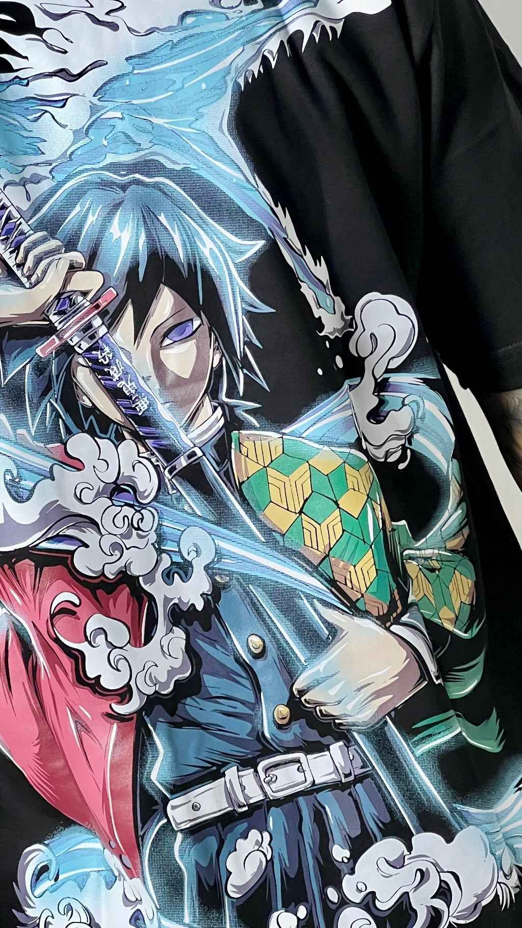 Camiseta Oversized Giyu Tomioka