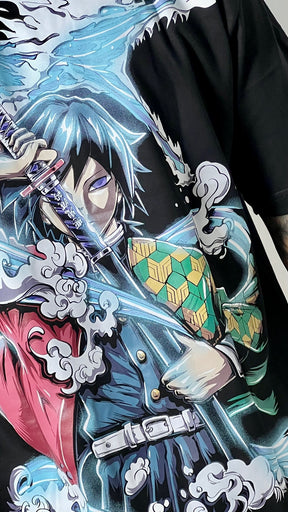 Camiseta Oversized Giyu Tomioka