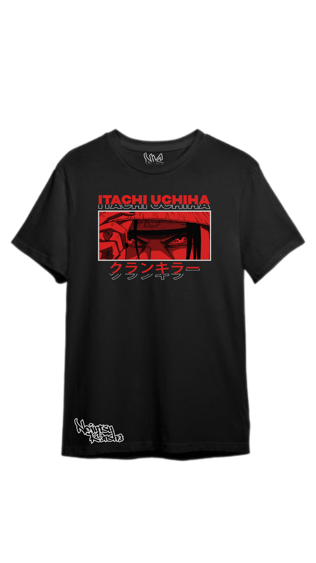 Camiseta Oversized Itachi Uchiha