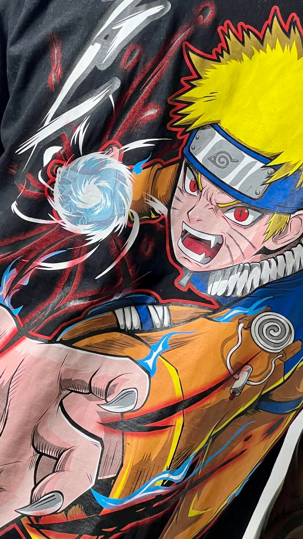 Camiseta Naruto Uzumaki