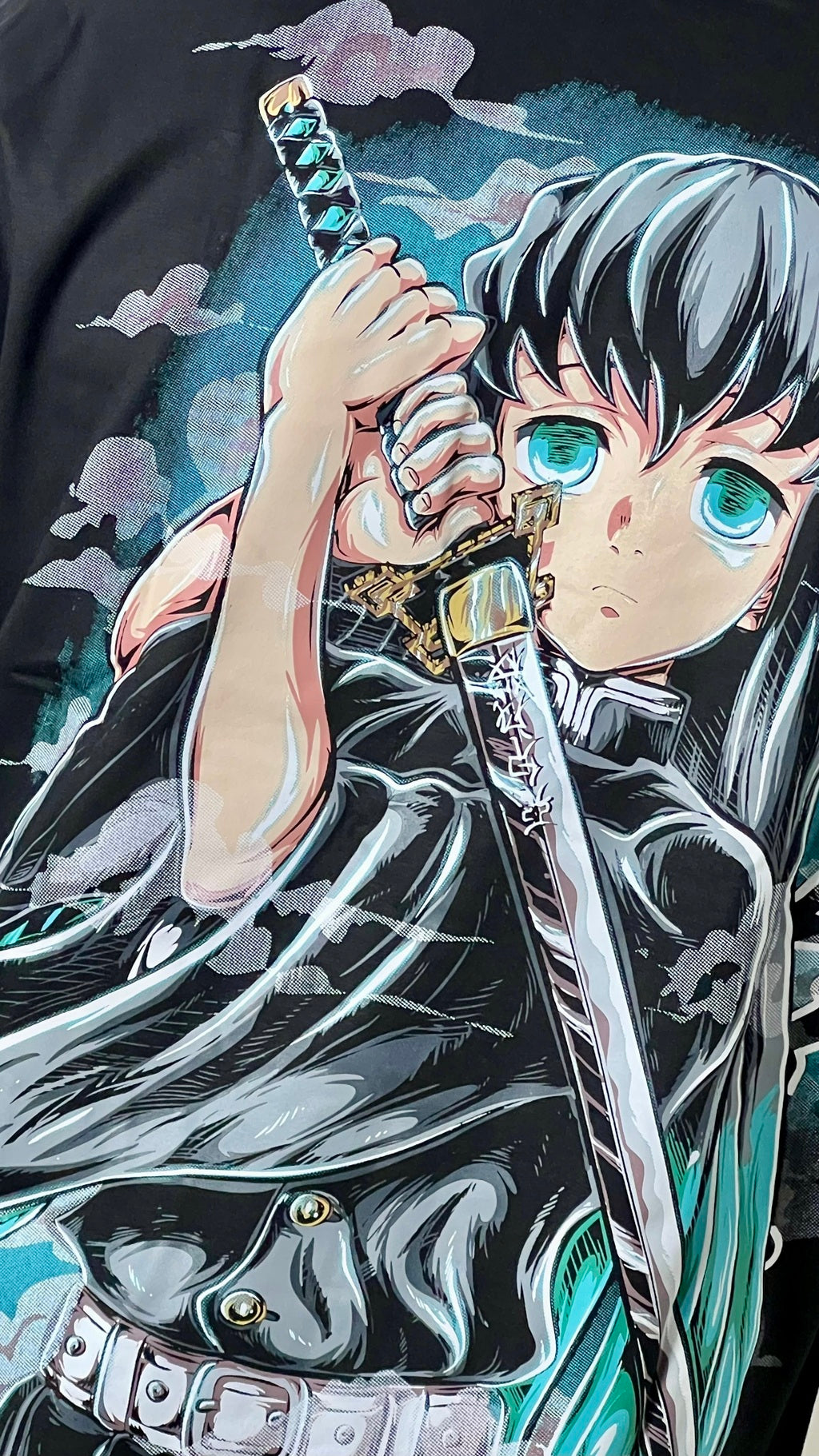 Camiseta Oversized Muichiro Tokito