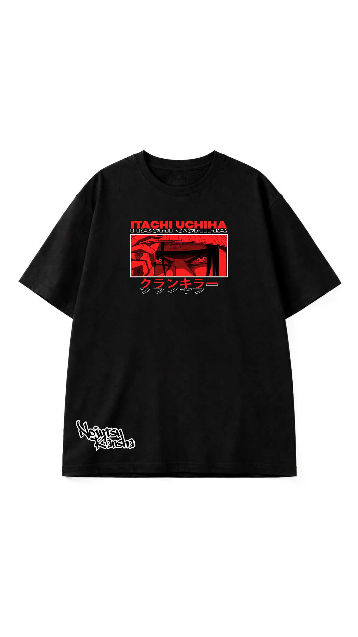 Camiseta Oversized Itachi Uchiha