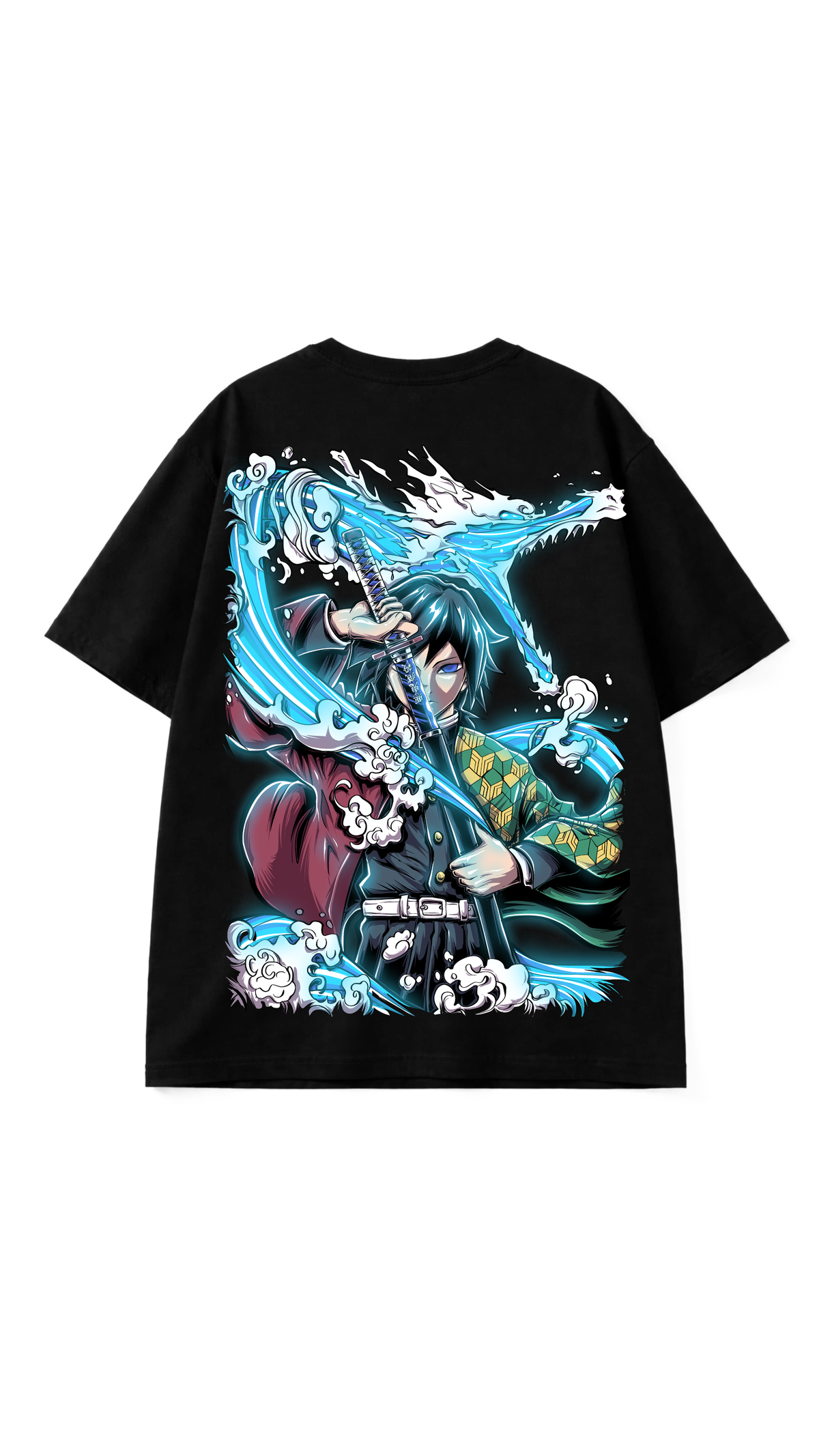 Camiseta Oversized Giyu Tomioka